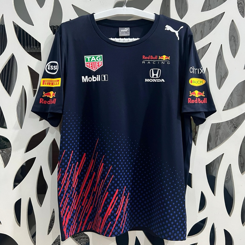 [Used/Size L] Baju Kaos Oracle Red Bull Racing Formula One Team F1 2021