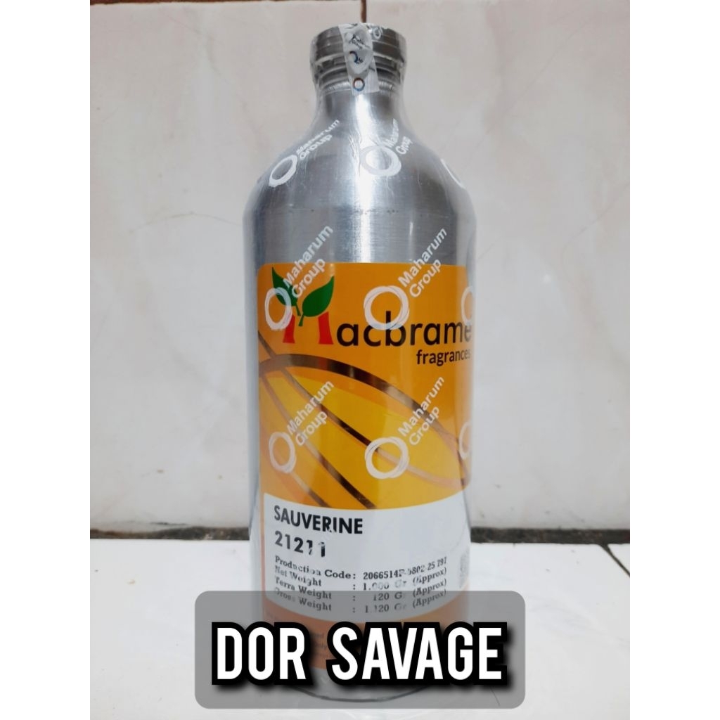 Bibit parfum SAUVERINE macbrame / Dor savage packing 1kg segel