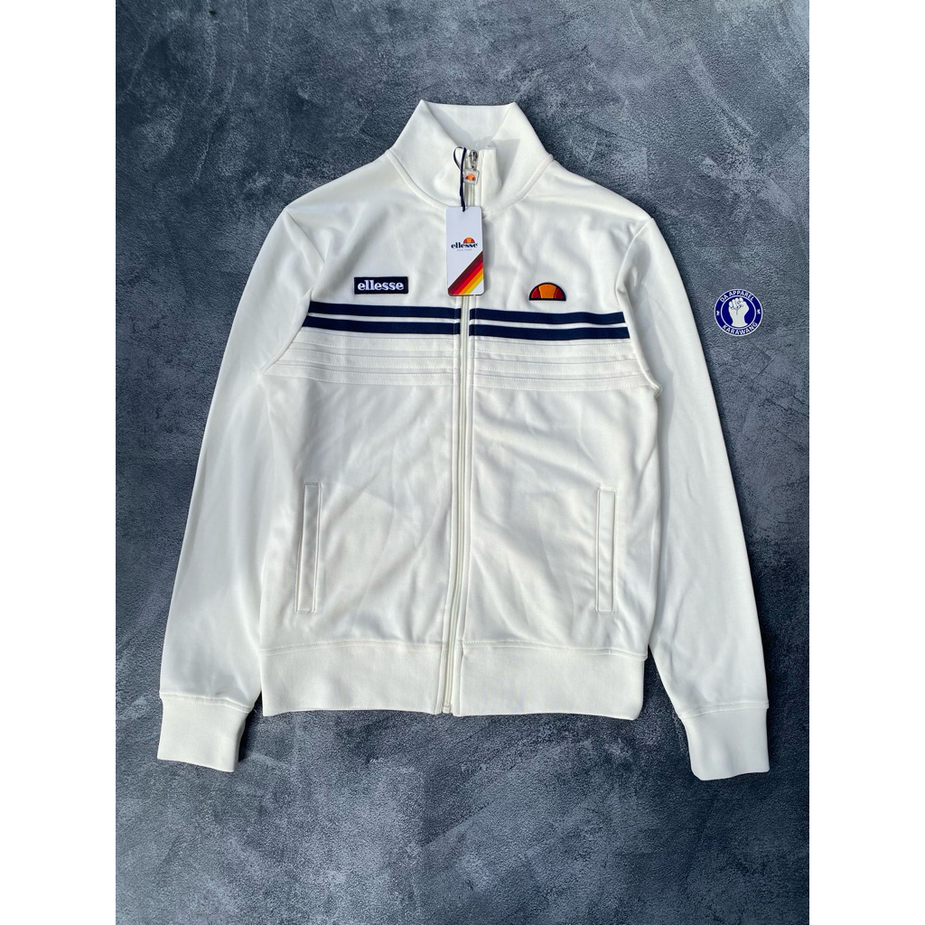 Ready stok Ellesse Vicenza Tracktop Off White Original 100%