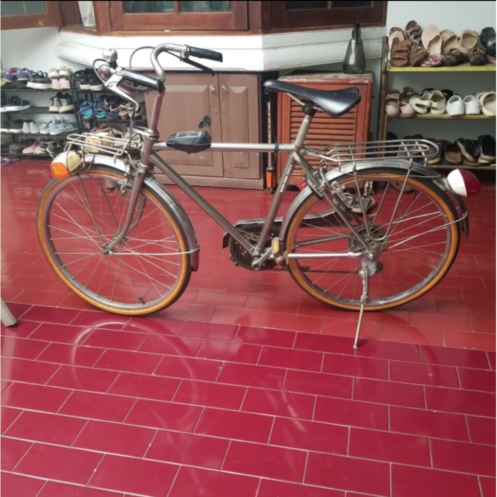 Sepeda balap robot Maruishi ban 22 jadul jepang japan