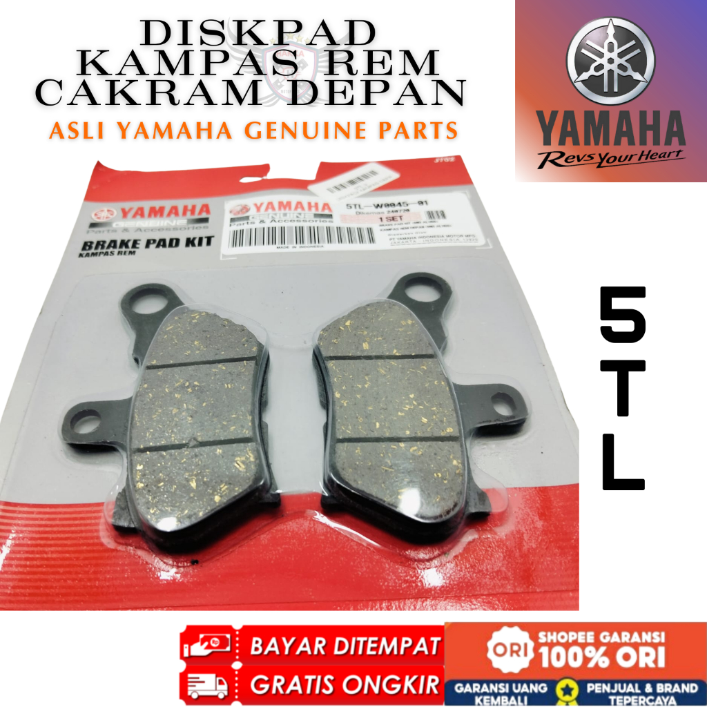 Kampas Rem Depan Yamaha Mio Sporty Old Ori
