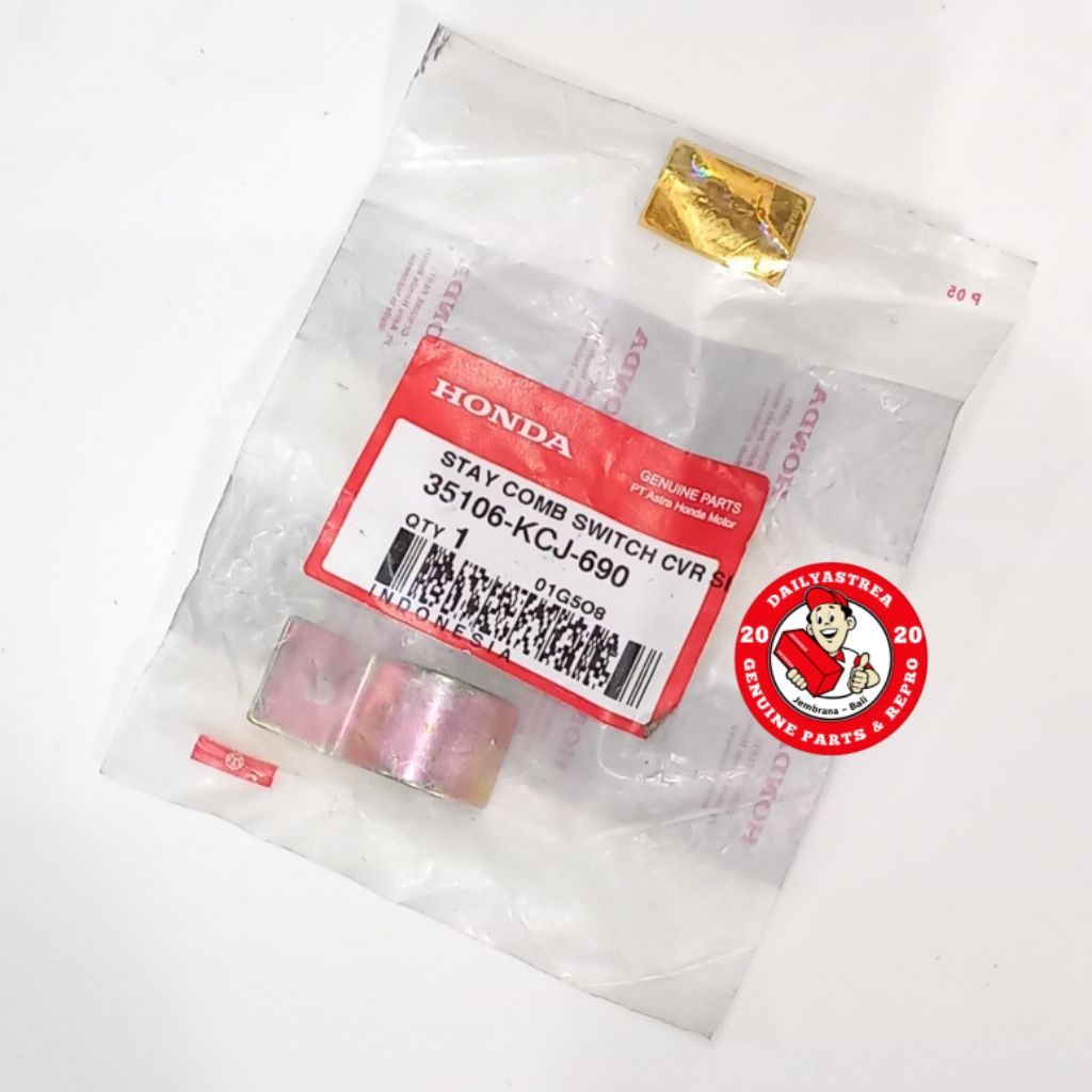 BRACKET BREKET STAY COMB SWITCH COVER TUTUP KUNCI KONTAK HONDA TIGER 2000 LAWAS LAMA ORIGINAL ORI AH