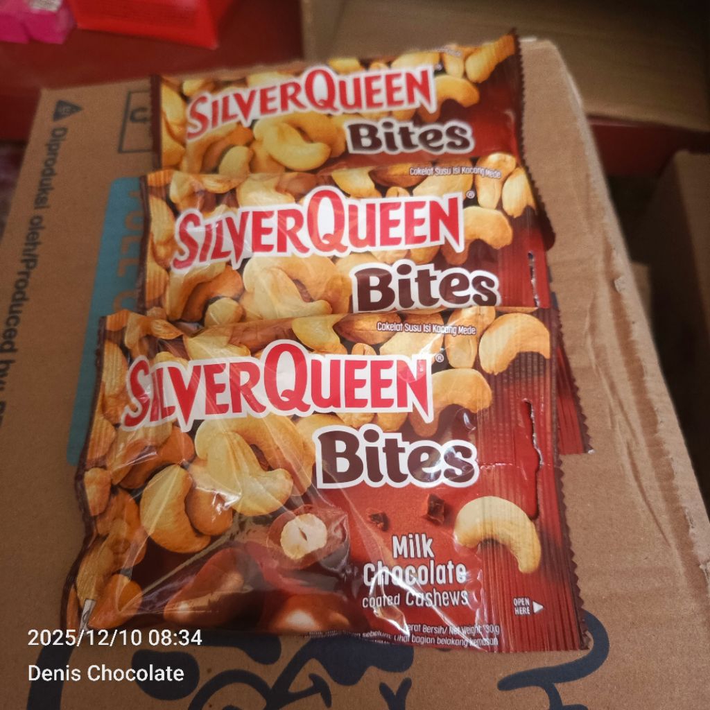 Silverqueen Bites 30gr