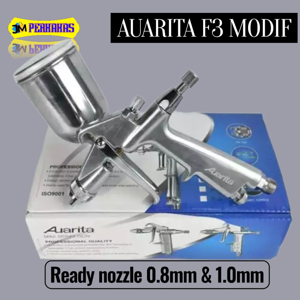 Spray Gun mini AUARITA f3 modif / Auarita f3 std nozzle 1.0mm