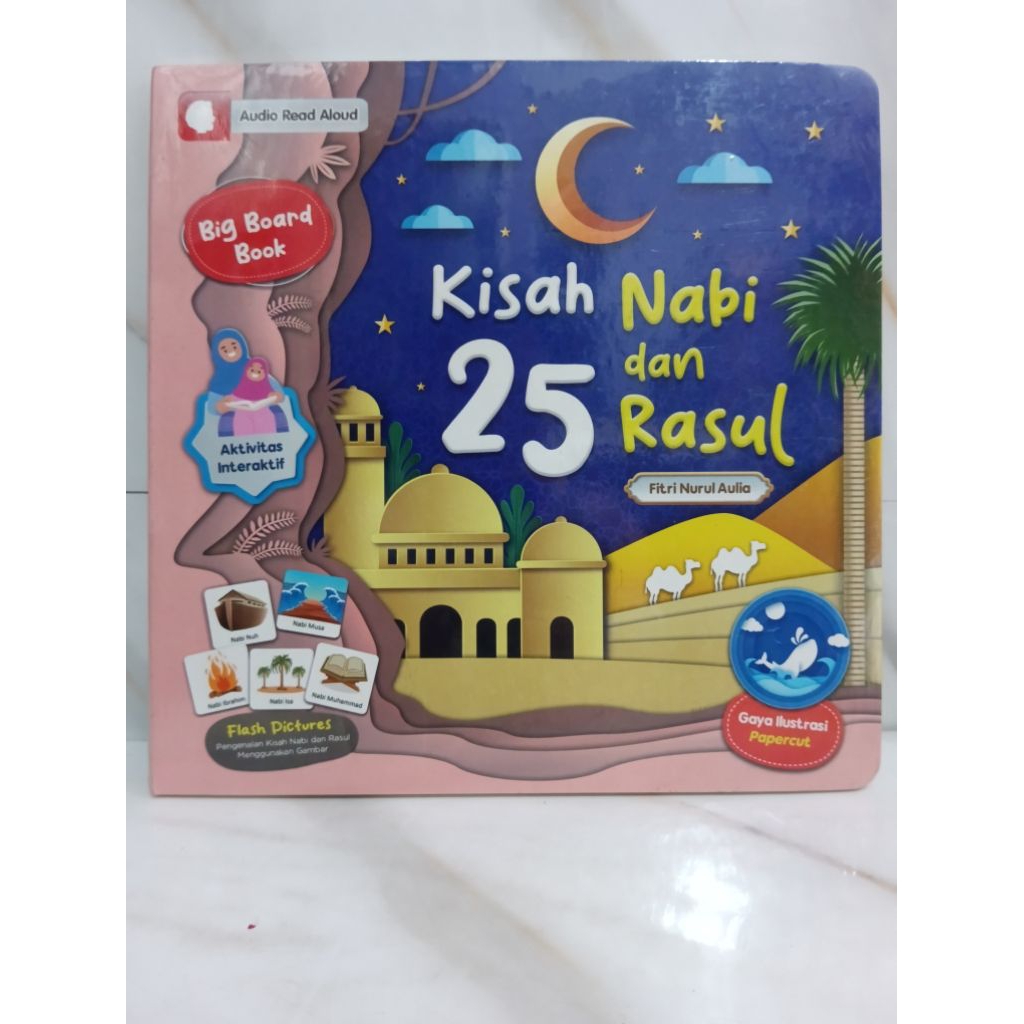 Boardbook Kisah 25 Nabi dan Rasul