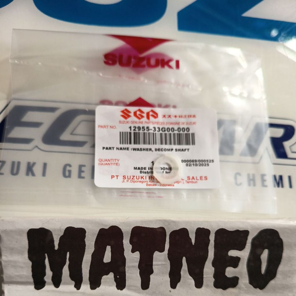 RING PLASTIK OTOMATIS NOKEN AS SPIN SKYWAVE SKYDRIVE HAYATE NEXT LETS NEX ORISINIL SGP 12955-33G00-0