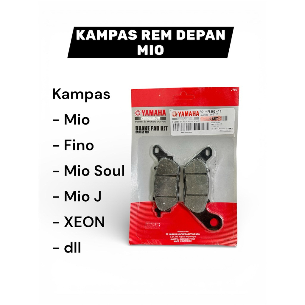 KAMPAS REM DEPAN MIO Fino Soul Mio J XEON
