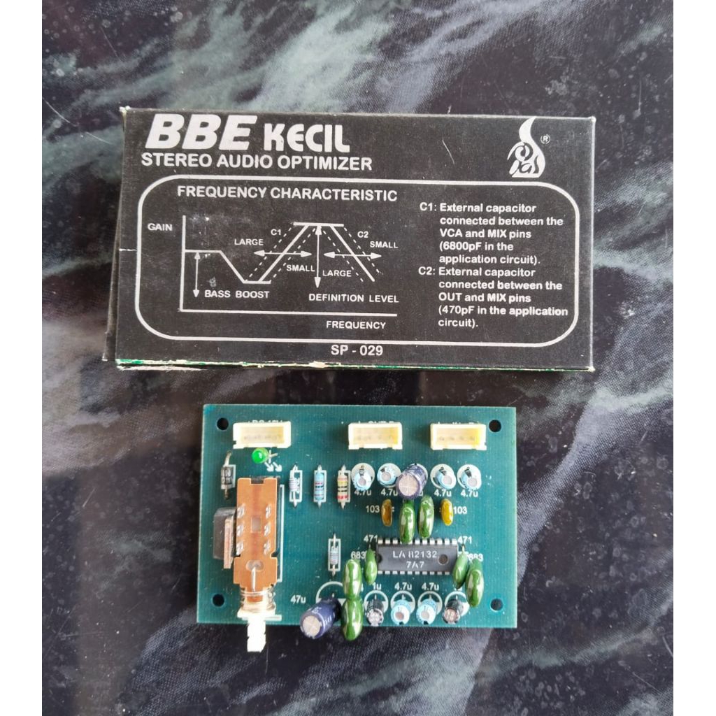 BBE Kecil Bass Booster Expander Stereo Audio Optimizer  SP-029