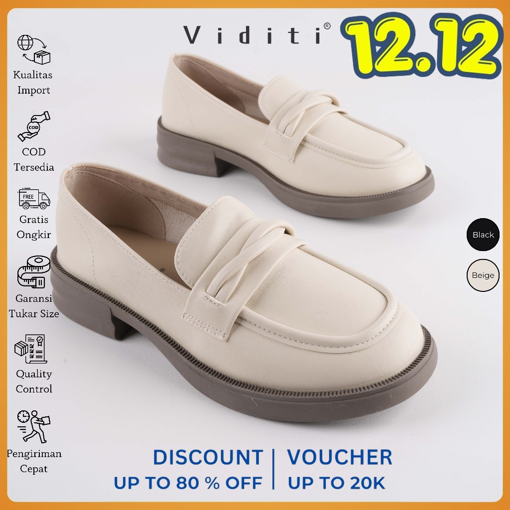 Viditi Sora | Shoes | Sepatu Import Wanita | Kantor | Hangout | Kerja | Kuliah