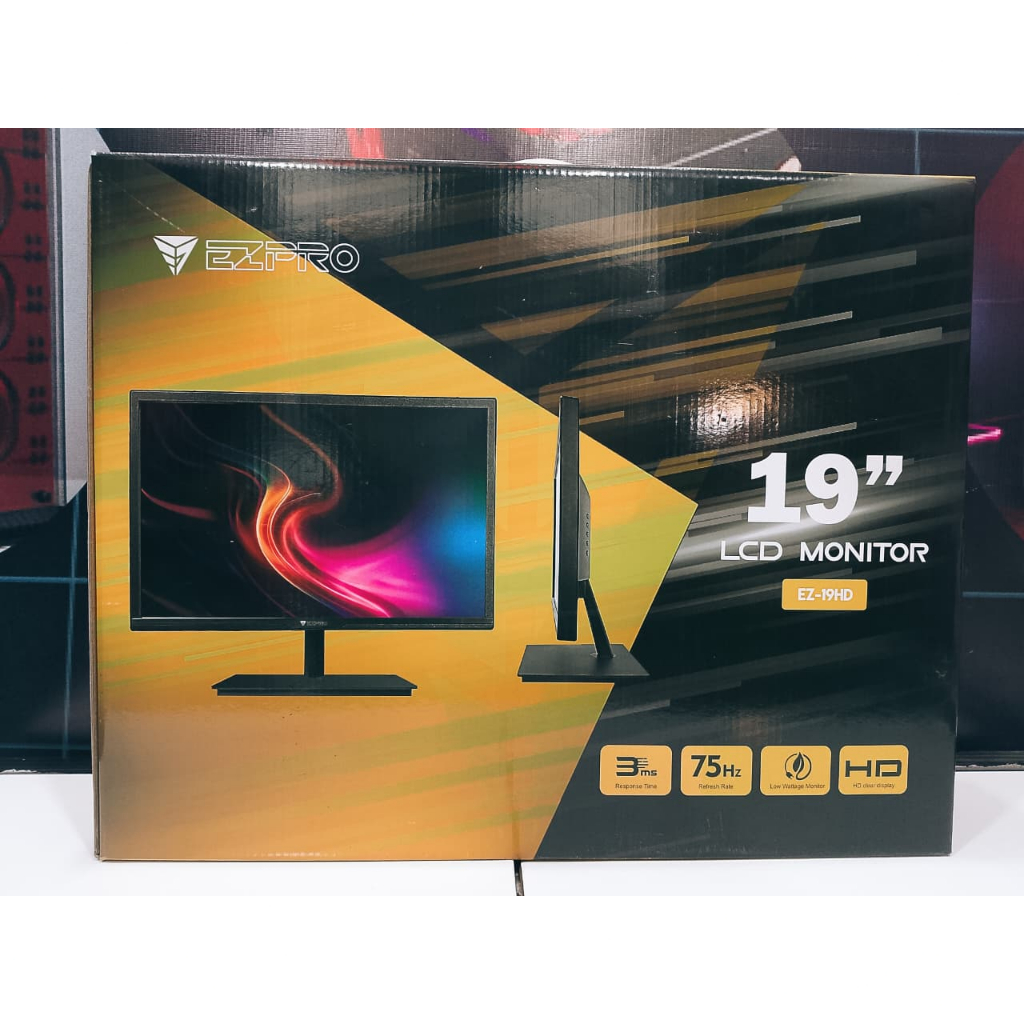 LCD MONITOR LAYAR KOMPUTER 19"