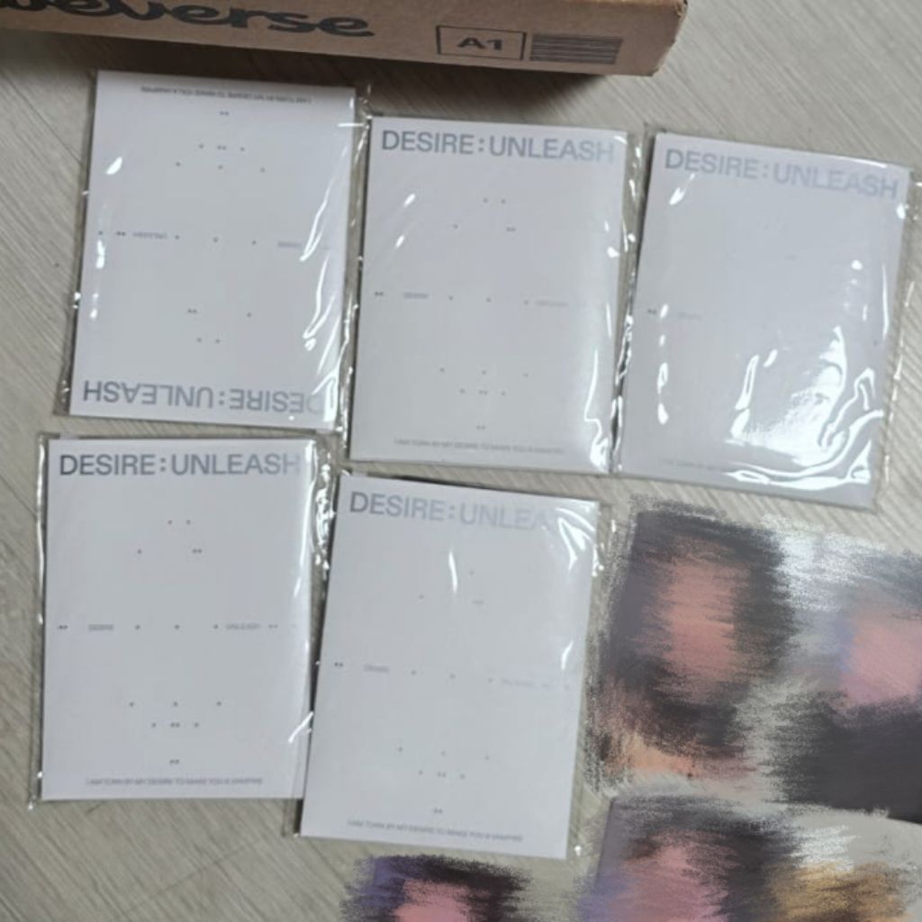 [READY STOCK] ENHYPEN Album DESIRE UNLEASH Weverse Ver+ PC Benefit Anniversary Wink