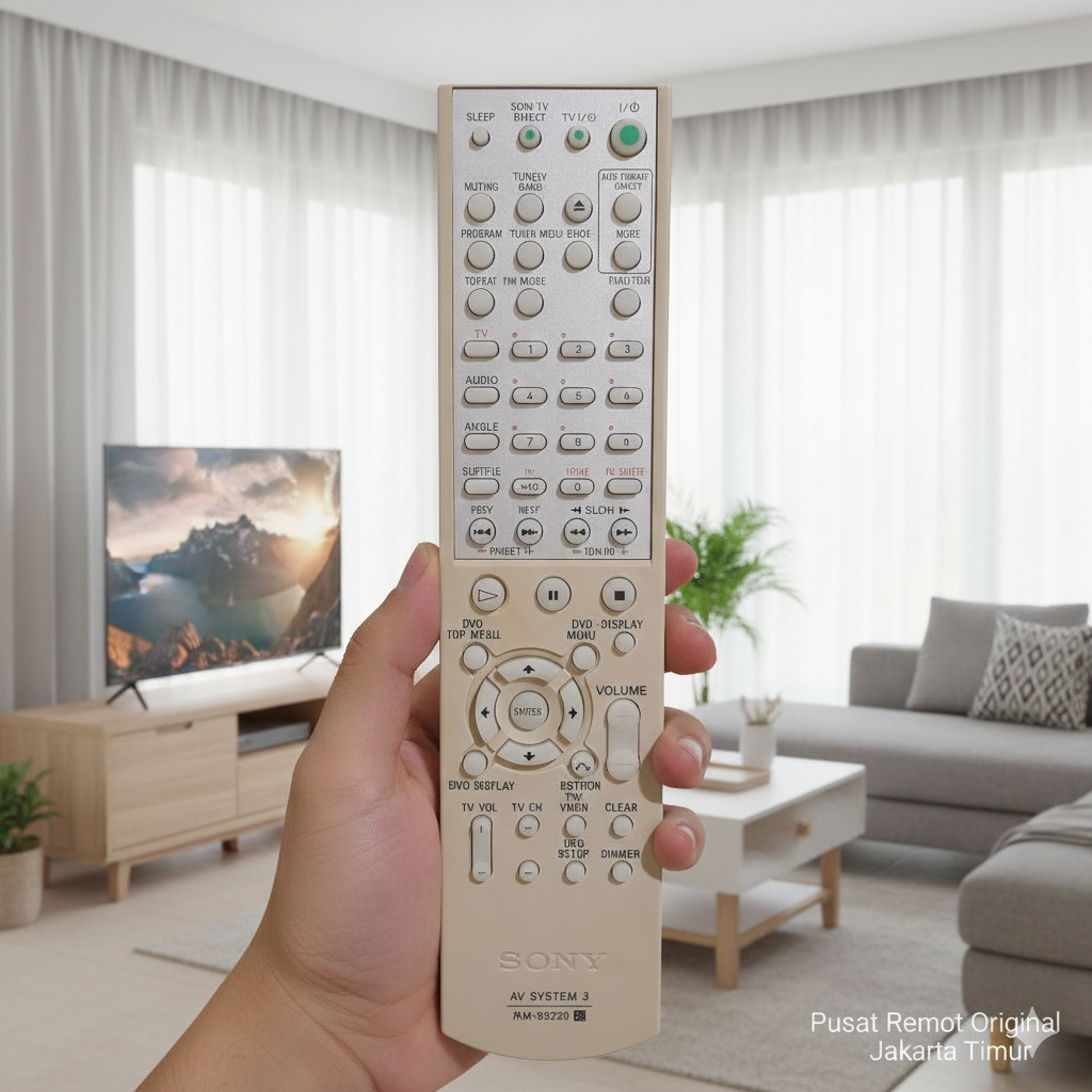 REMOTE REMOT DVD HOME THEATER SONY AV SYSTEM 3 RM-SS220 ORIGINAL ASLI