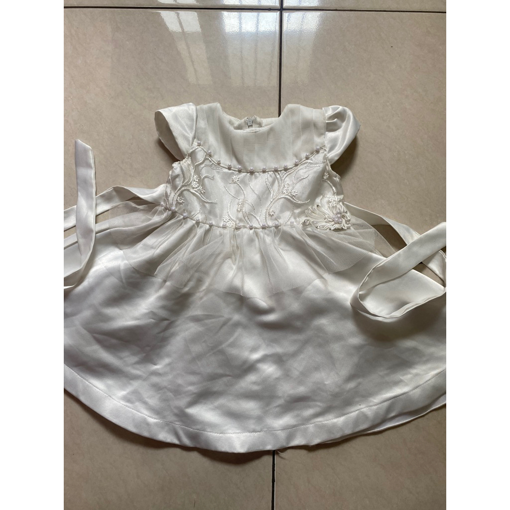 Preloved Dress Anak Putih