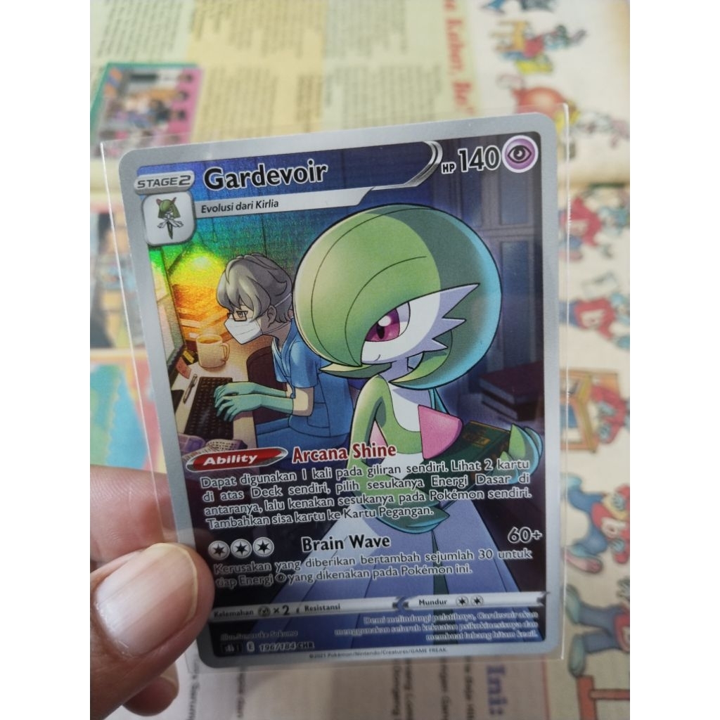 kartu pokemon gardevoir chr