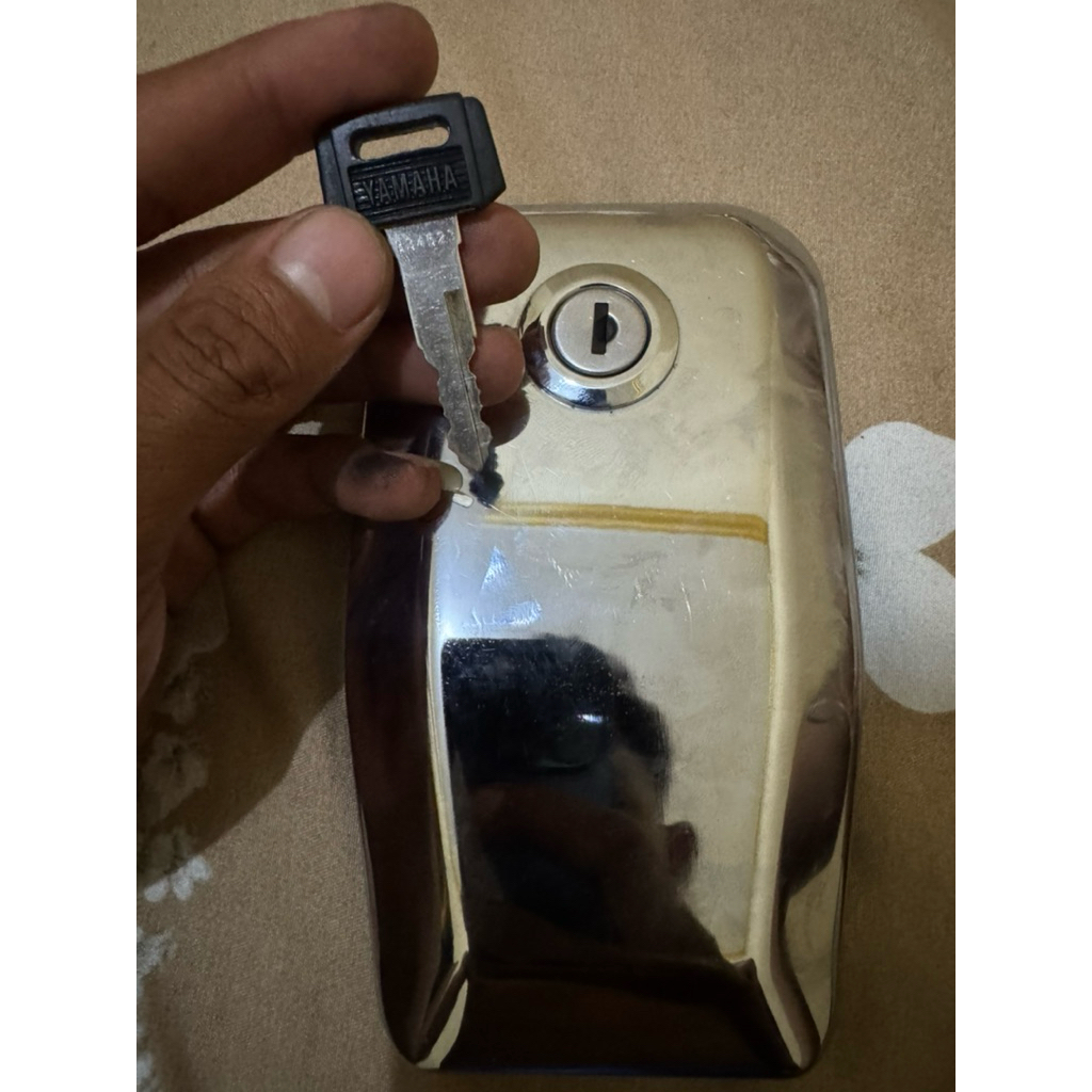 COVER TANGKI RX KING ORI SET KUNCI