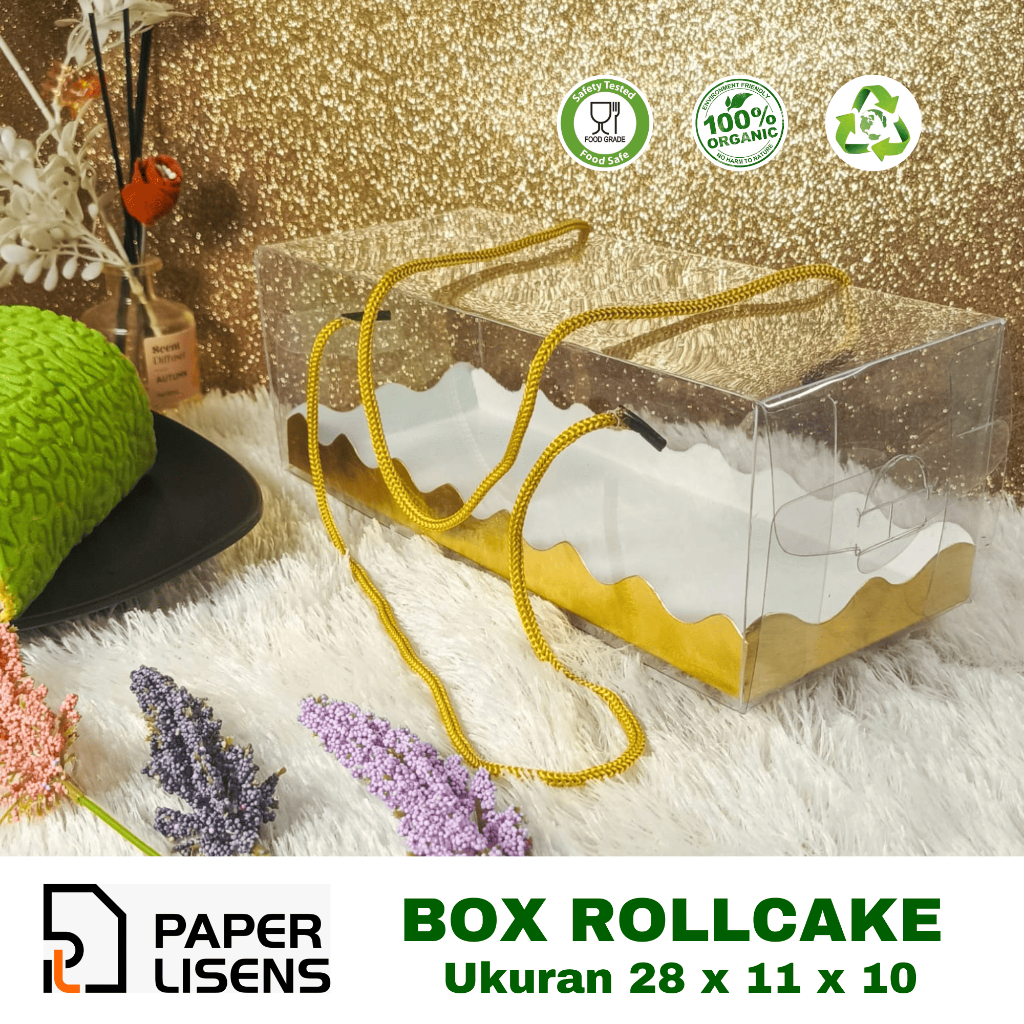 (1PCS) Box Roll Cake / Box Brownis / Box Toples mini / Box Souvenir / Box Mika Tali