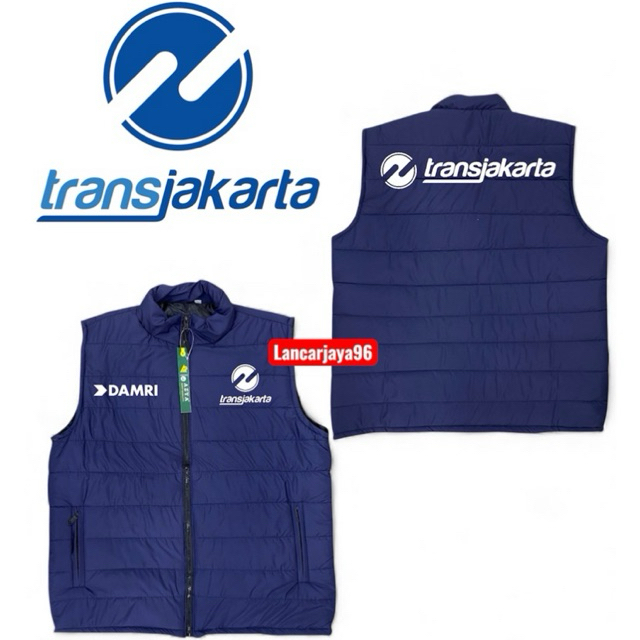 Jaket Rompi Kembung Transjakarta Terbaru / Rompi Transportasi Online