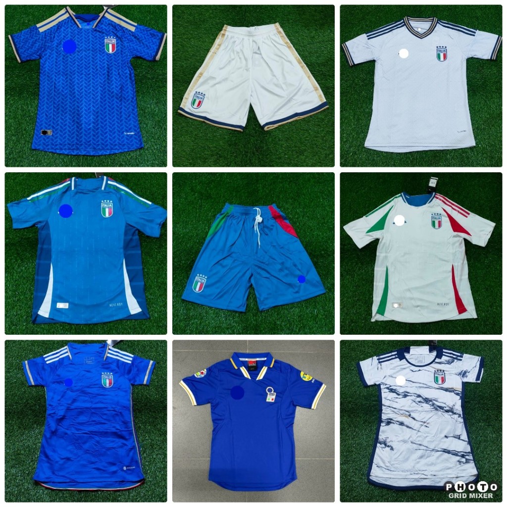 RETRO PLAYER ISSUE ITALY ITALI HOME JERSEY BAJU CELANA BOLA CEWEK LADIES PIALA EROPA DUNIA 2024 2026