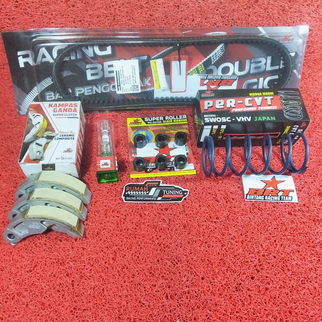 PAKET KIRIAN BRT SUPER POWER VARIO 125 OLD VARIO 125 LED VARIO 150 LED VANBELT ROLLER KAMPAS GANDA P