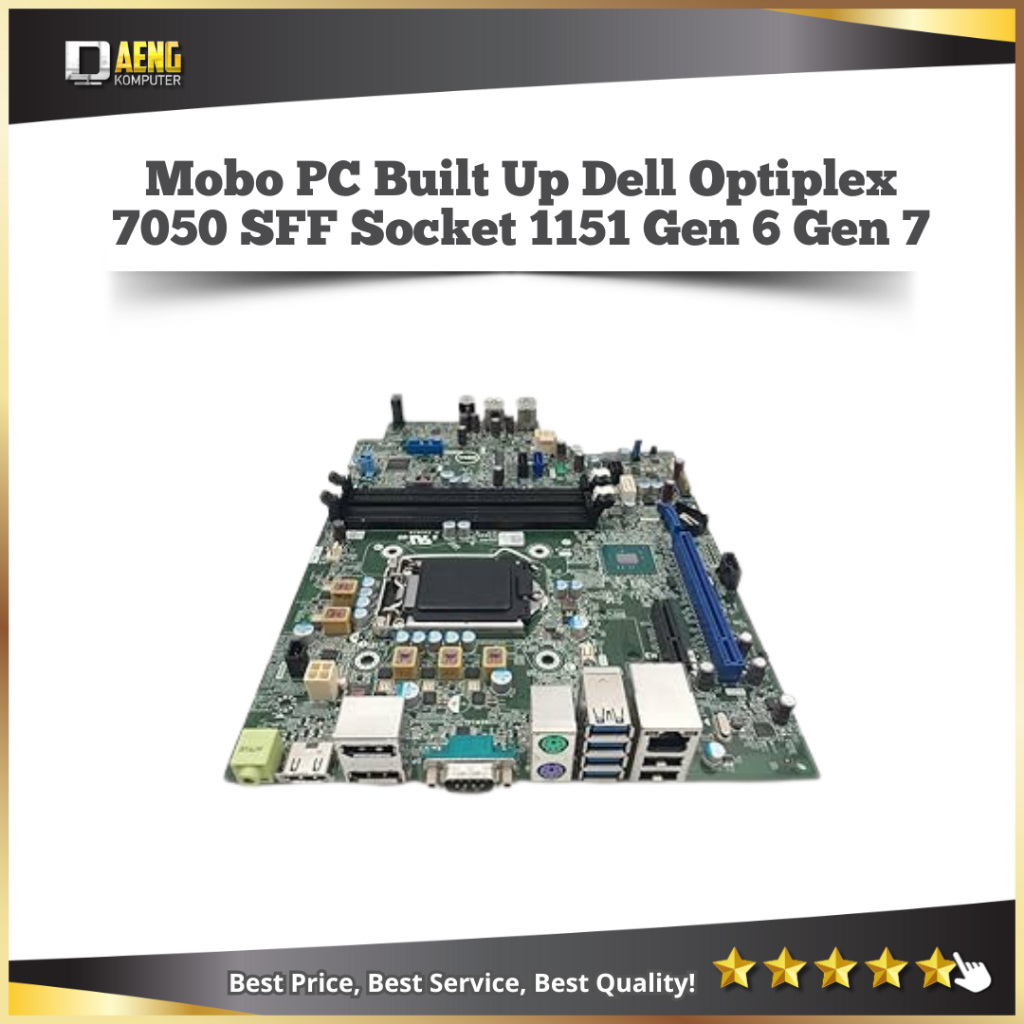 Motherboard Mainboard Mobo PC Built Up Dell Optiplex 7050 SFF Socket 1151 Gen 6 Gen 7