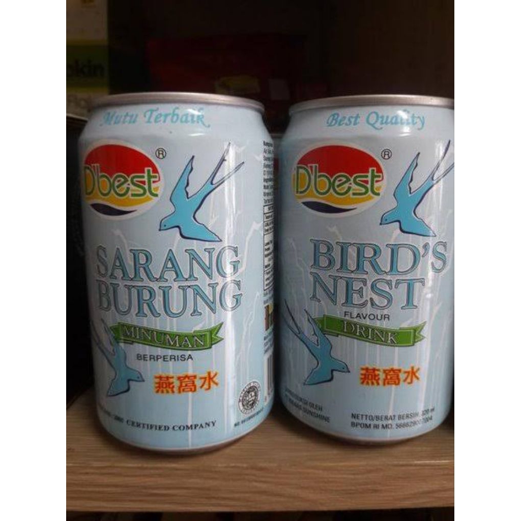 Minuman Kaleng Sarang Burung Walet D'best