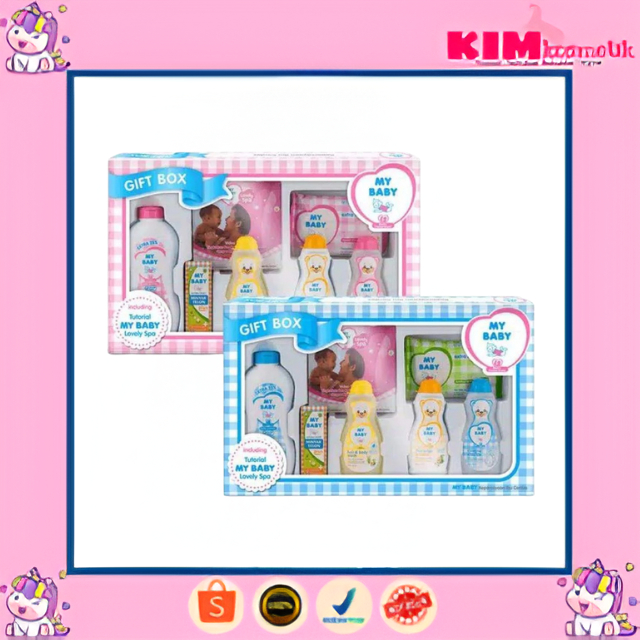 MY BABY GIFT BOX | Perlengkapan mandi bayi / Paket Hadiah Bayi