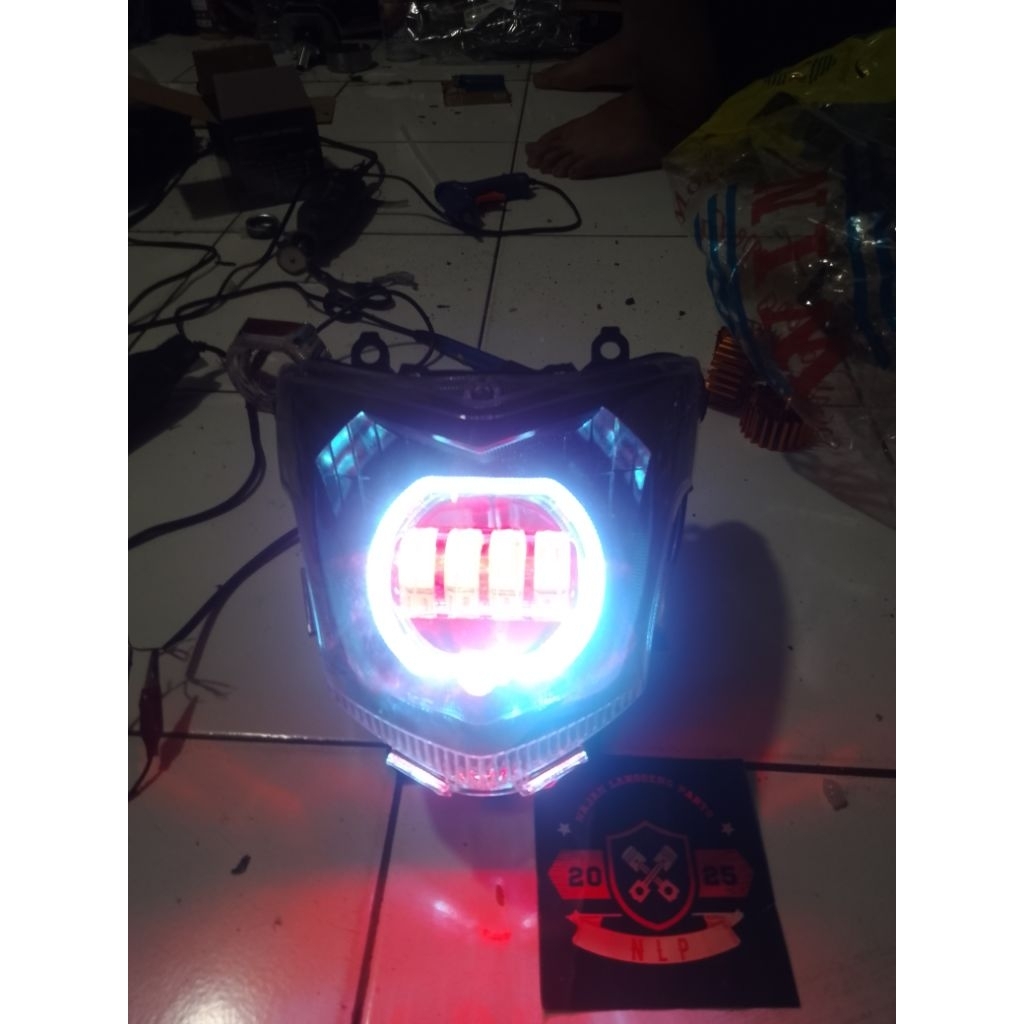 paket super ganteng Honda cb 150 old cb lama set daymaker tampilan keren cahaya mantap kualitas terb