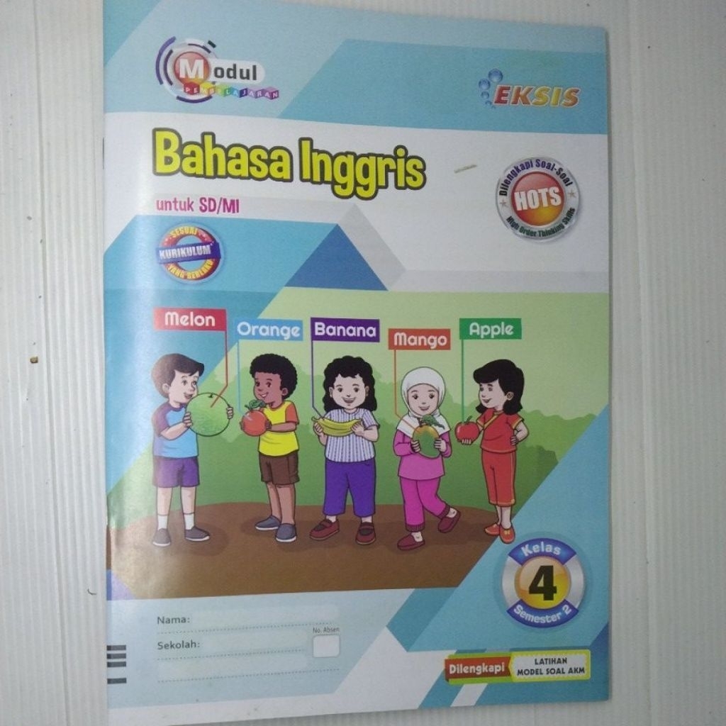 LKS SD MI BAHASA INGGRIS KELAS 4 SEMESTER 2 KURIKULUM 2013