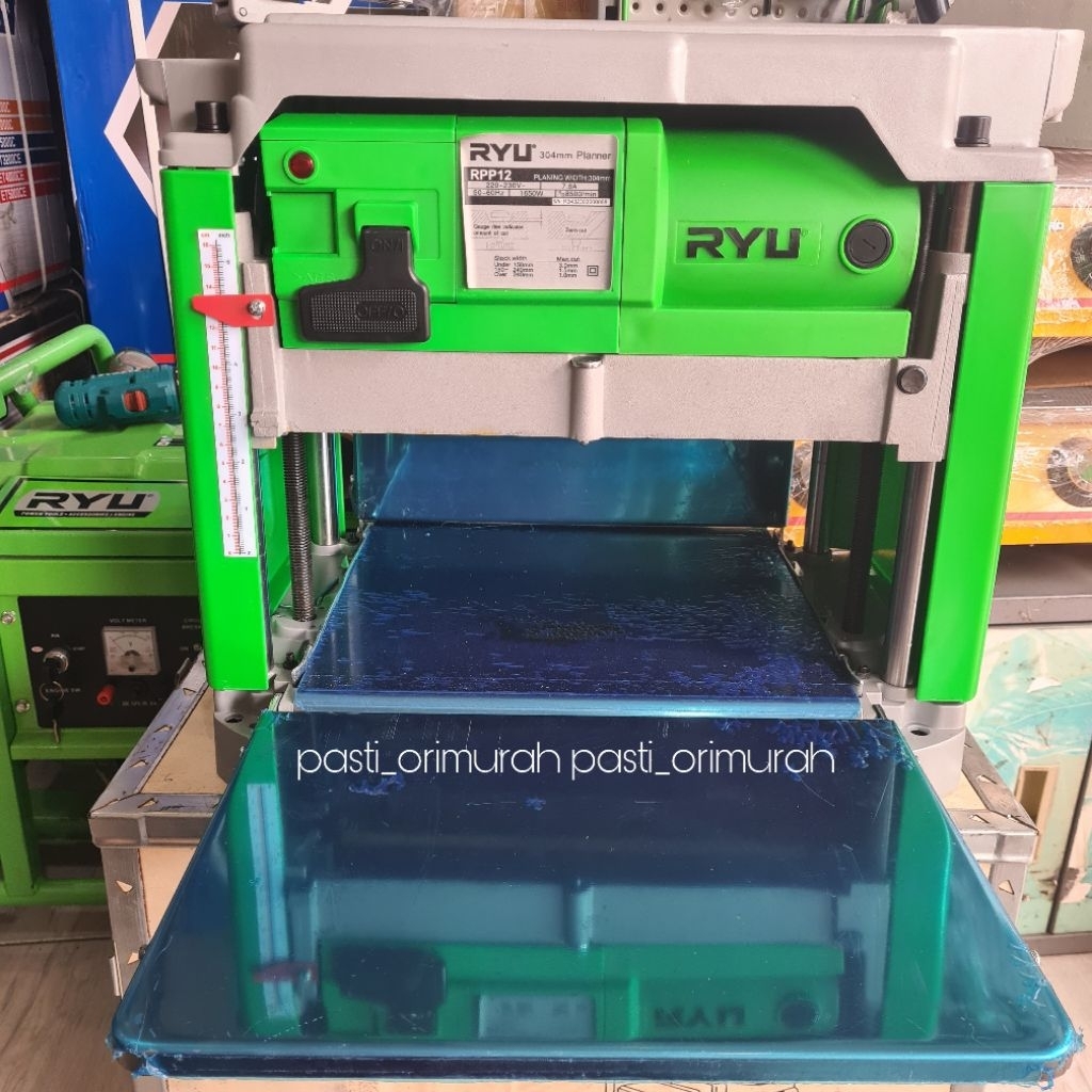 RYU PLANER Duduk RPP12 Serut Ketam Meja Planner Pasah Kayu RPP 12 Portable Planner Portabel Planer