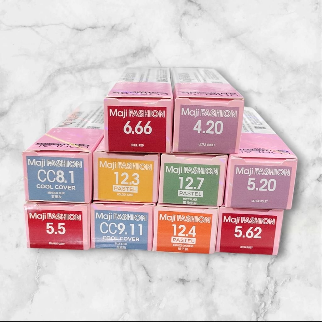 CAT RAMBUT LOREAL MAJI FASHION