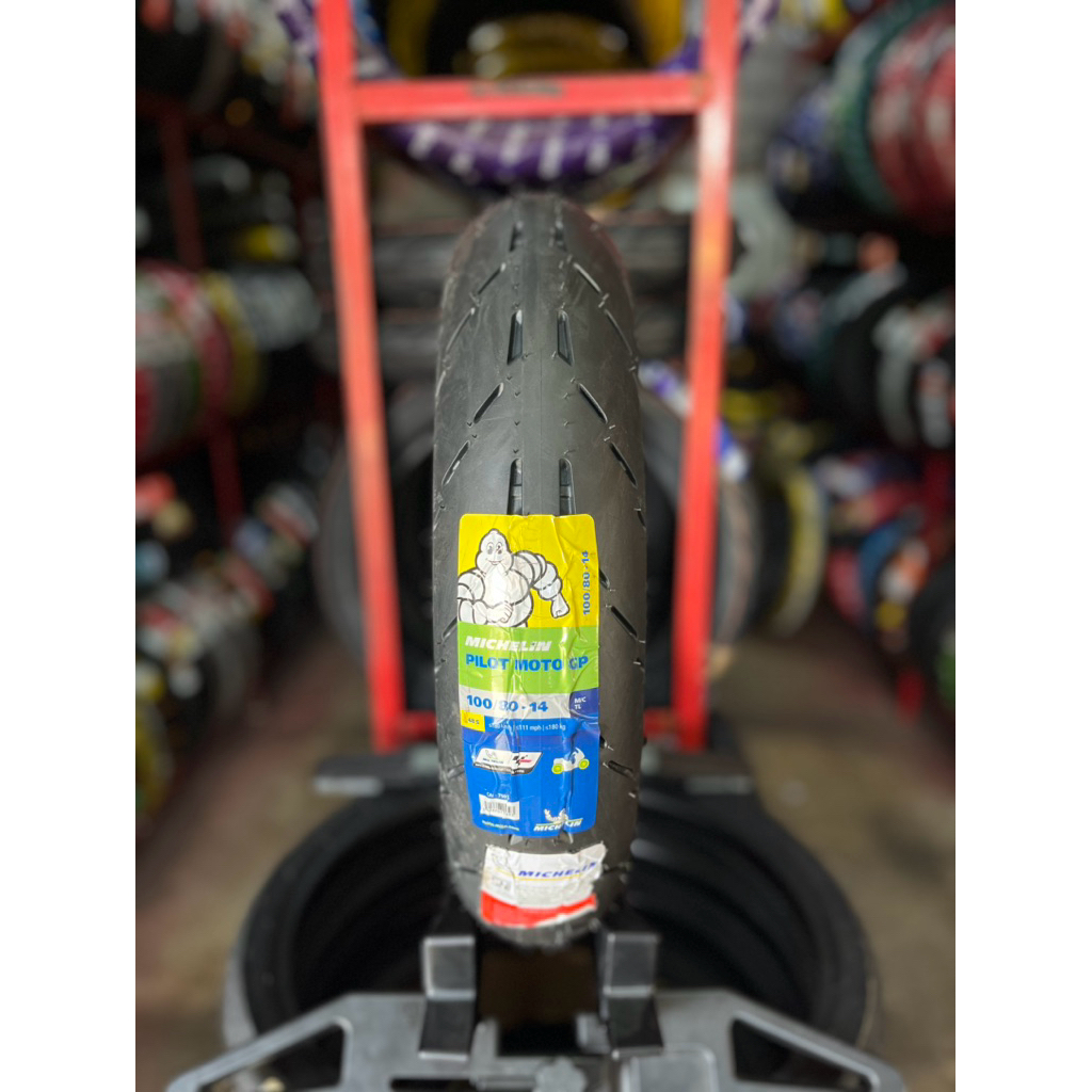 MICHELIN Pilot MotoGP 90/80-17 90/80-14 100/80-14 softcompound awet ban matic ban bebek ban sport ba