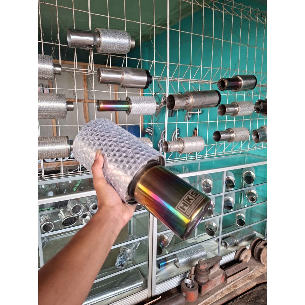 MUFFLER HKS NGEBAS