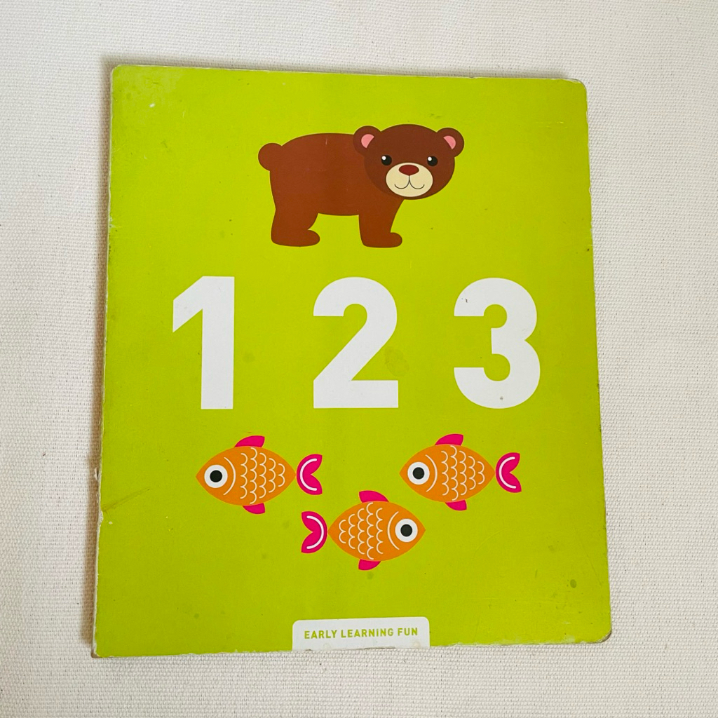 Buku Anak Preloved 123 Boardbook Besar