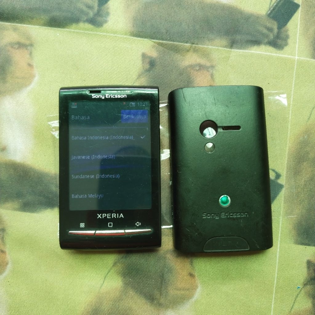 sony ericsson xperia x10 mini 2nd bekas second seken preloved