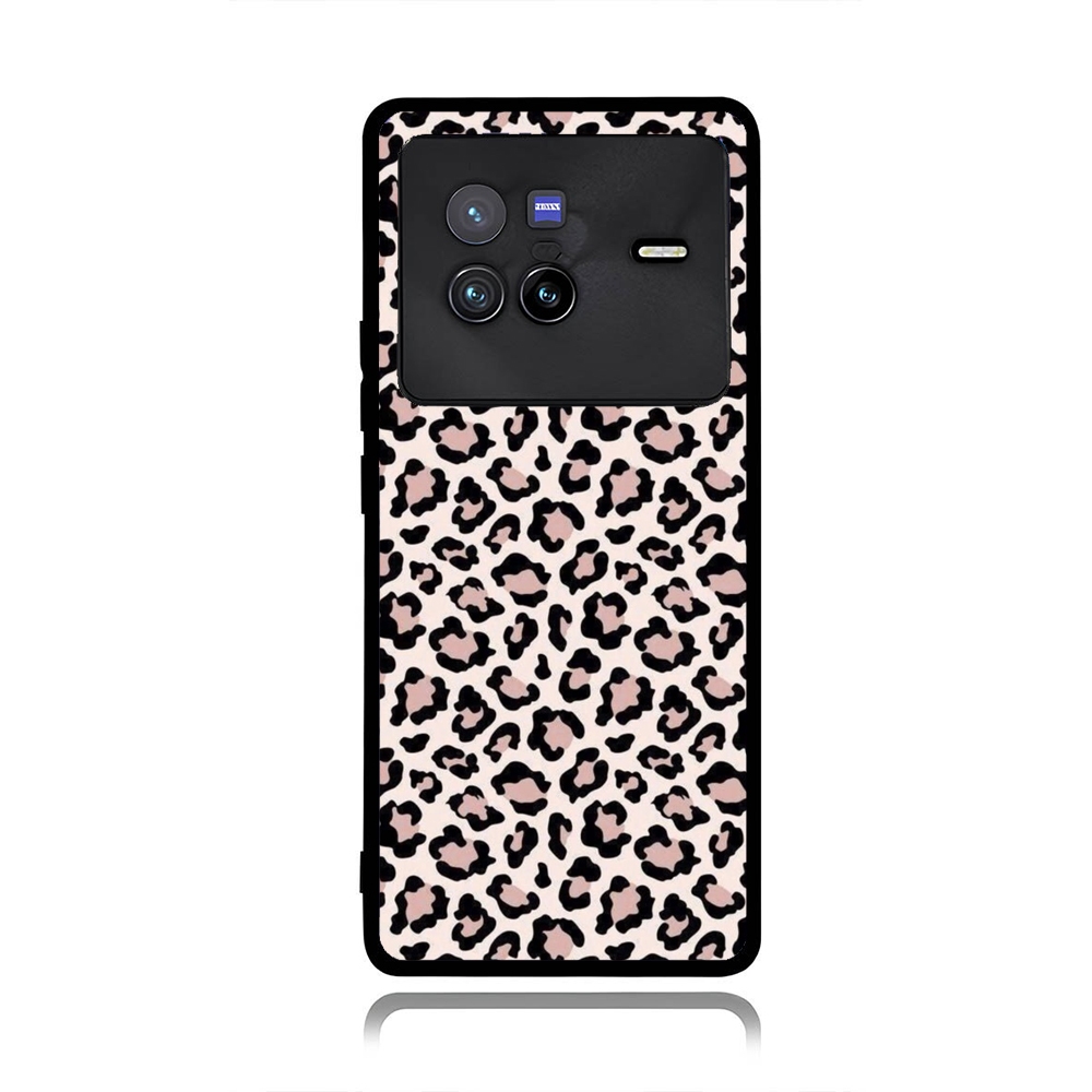 Case Vivo X200,X80, X70,X60,X50, V50, V40,V30,V29,V27 PRO LITE 4G 5G Custom Leopard Pink