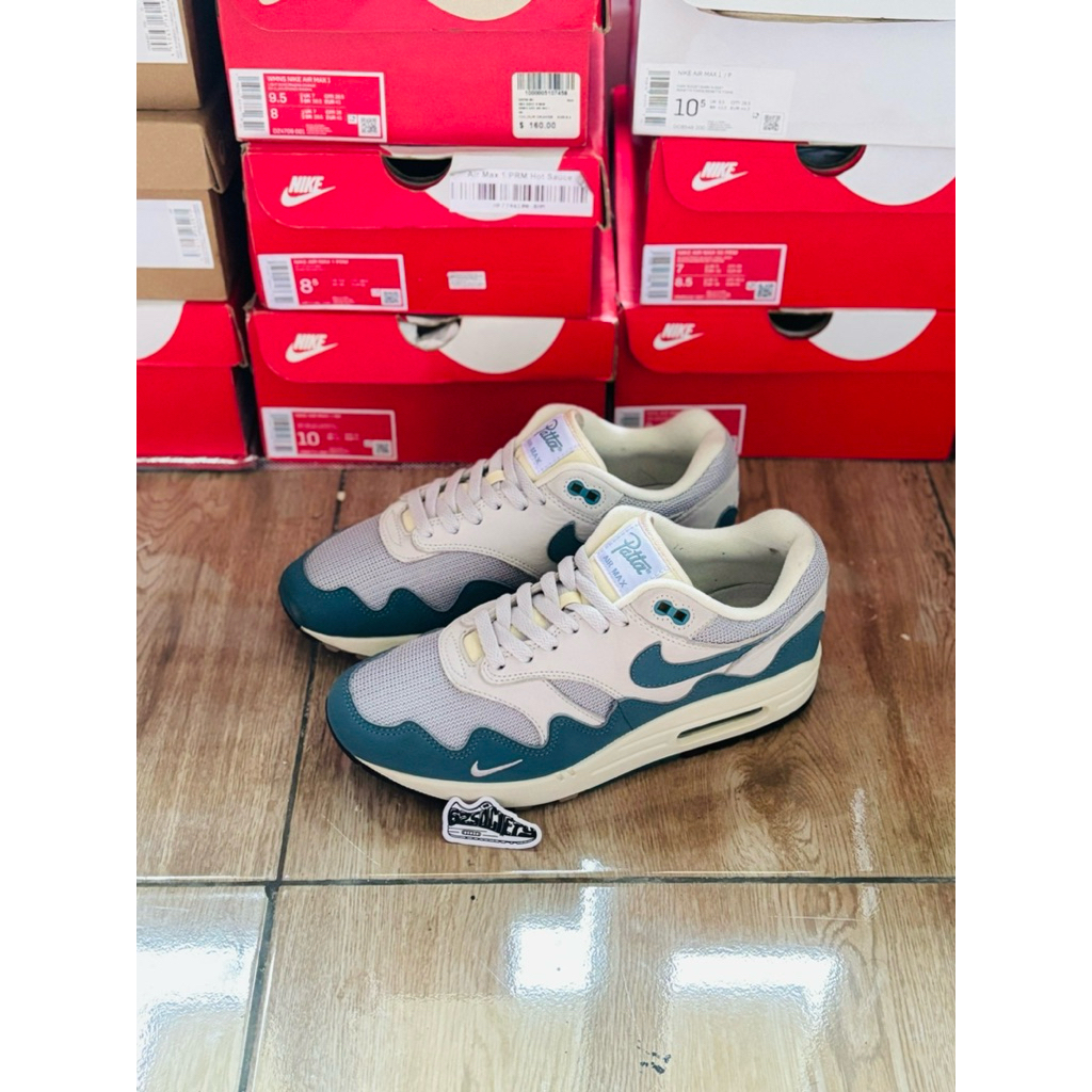 Air Max 1 x Patta aqua original