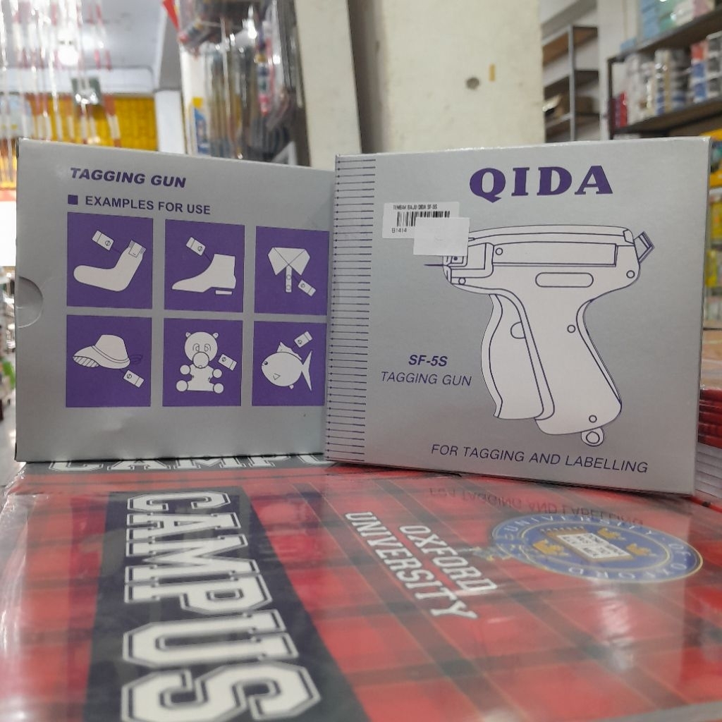 Tagging Gun QIDA SF-5S Untuk Label Pakaian