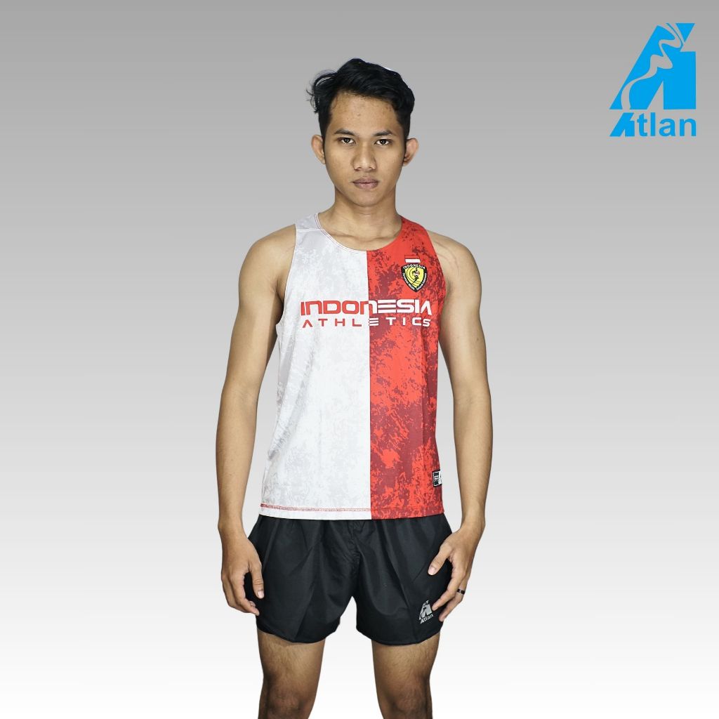 ATLAN Singlet Running duality Jersey Outdoor Sport