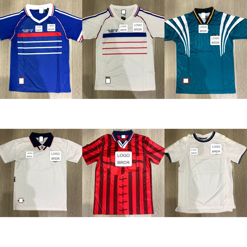 KATALOG NEGARA RETRO  - JERSEY RETRO FRANCE HOME AWAY 1998 98