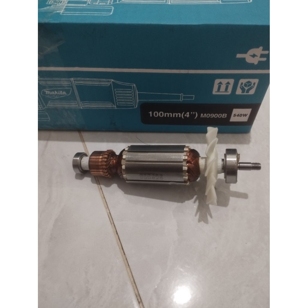 angker mesin gerinda makita m0900b original
