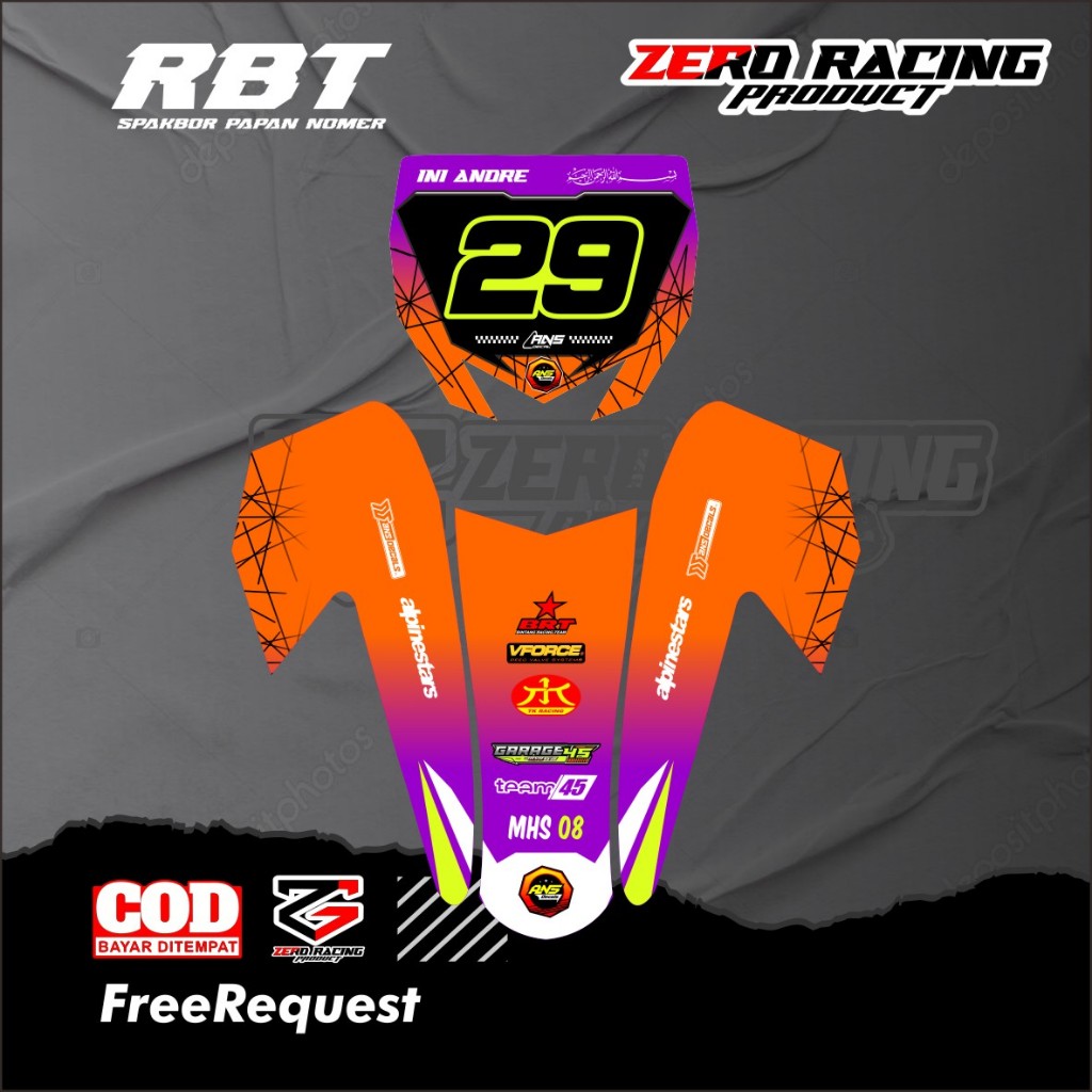 Stiker Papan Nomor RBT Free Request Stiker Papan Spakbor Semua Type RBT