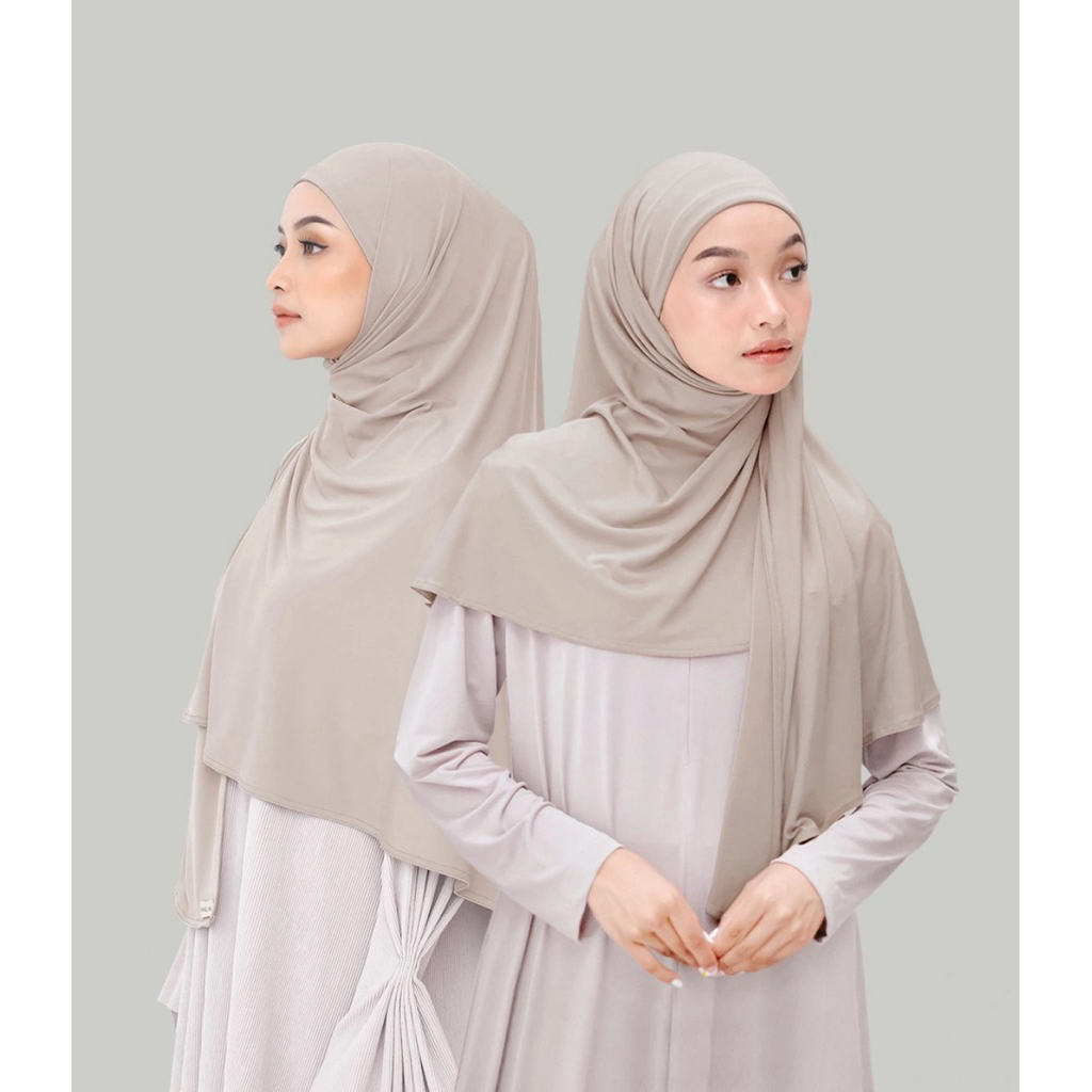 READY STOCK Mecca Mocca Instan khimar jilbab by Khalewale