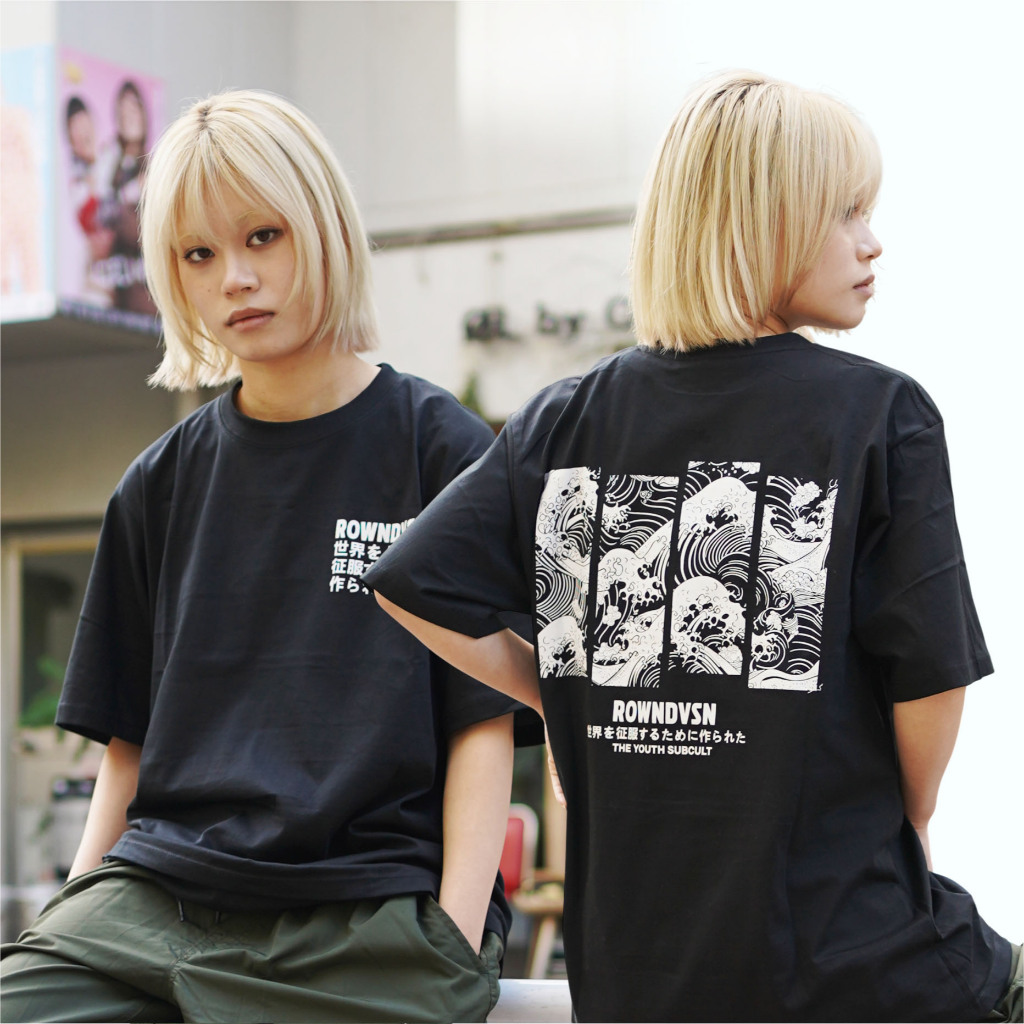 [COD] Rown Division Kaos Pendek || Oceano Black T-Shirt Original Tee