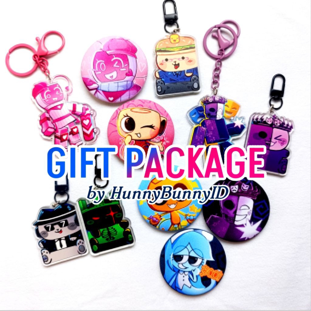 [GIFT PACKAGE] Forsaken/dandys world Fanmerch HunnyBunny