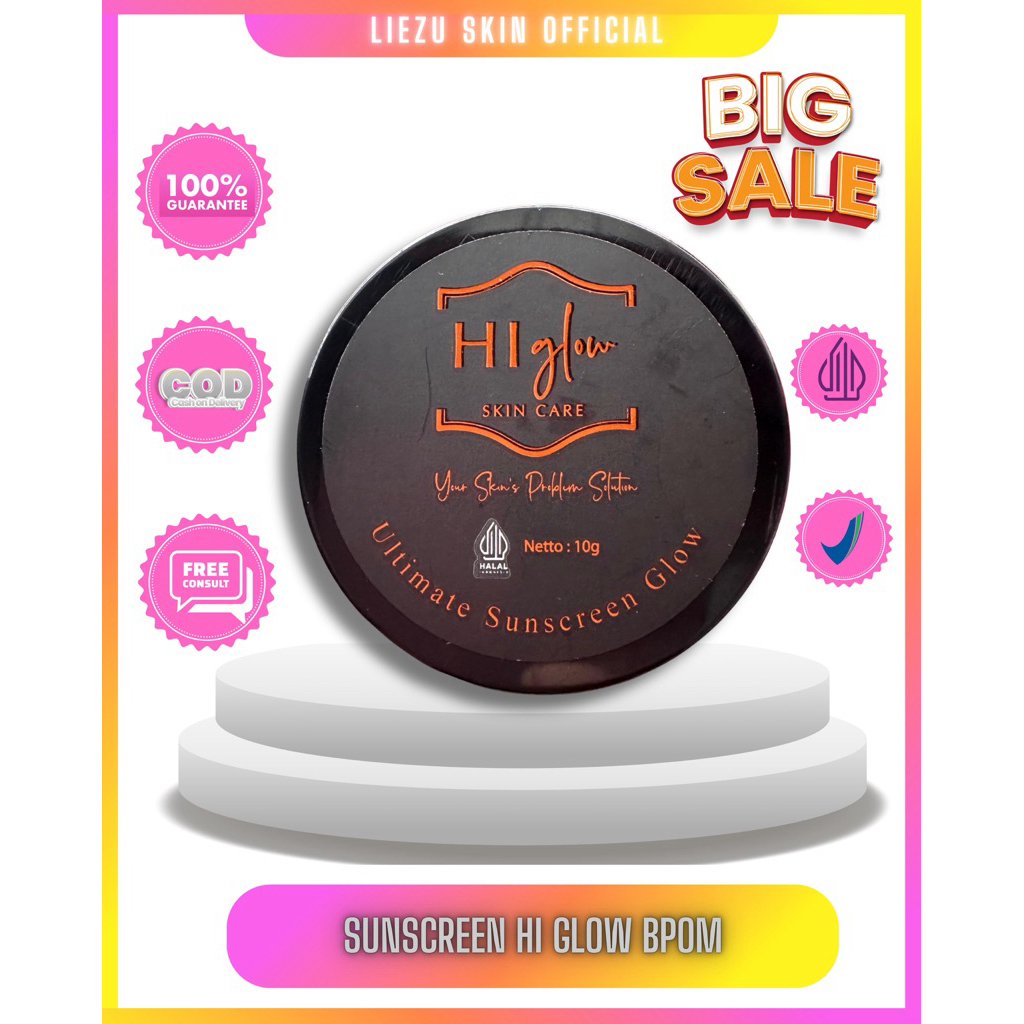 Sunscreen ultimate Hi Glow/ Day Cream Hi Glow/ Cream Pagi Hi Glow