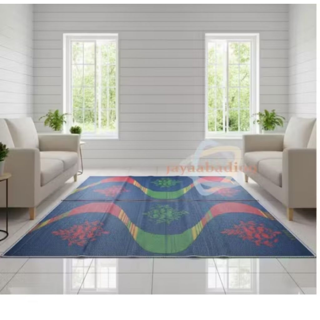 tikar plastik lipat jumbo 200x300 jumbo original produk tebal bikin hangat dan nyaman