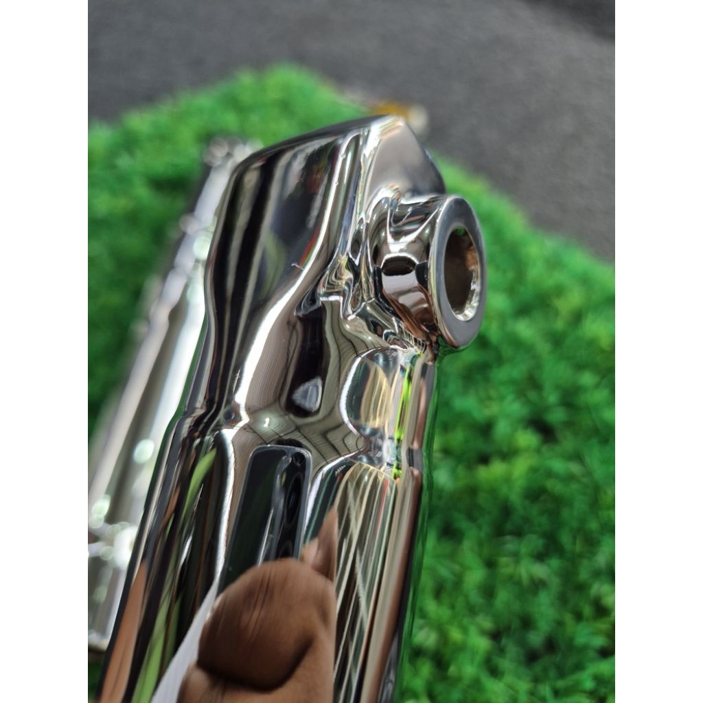 tabung shock Chrome CB150R new