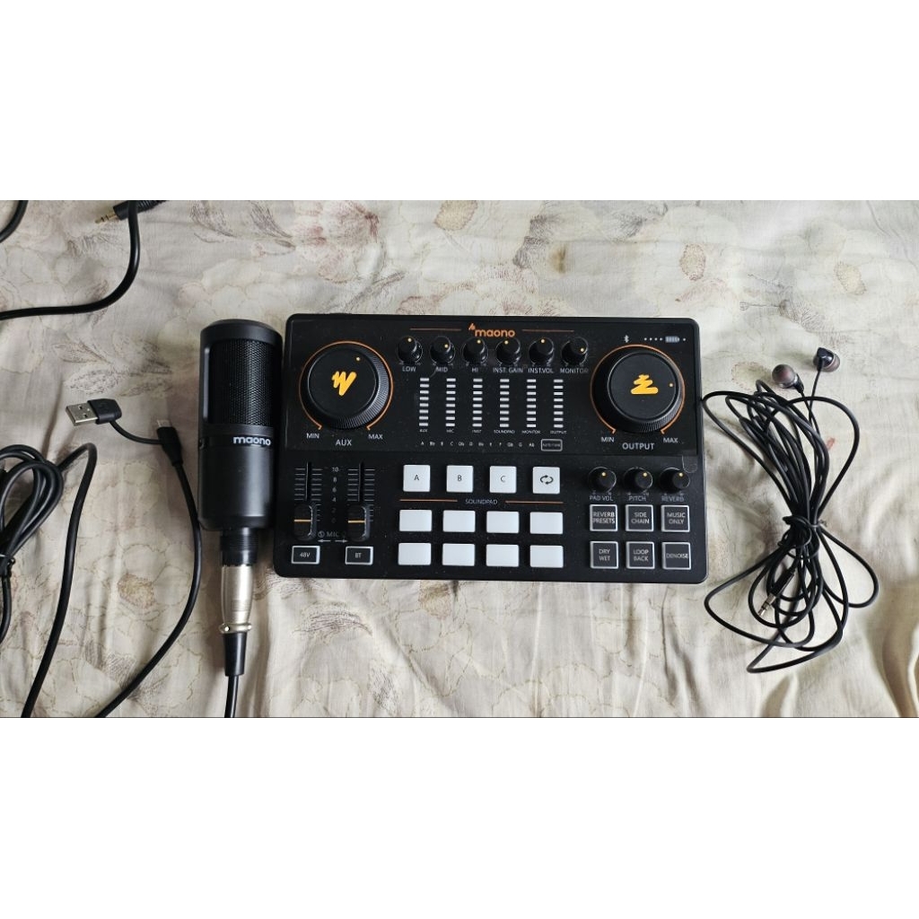 Set Maono AME2 / Soundcard Maono AME2( Prelove )