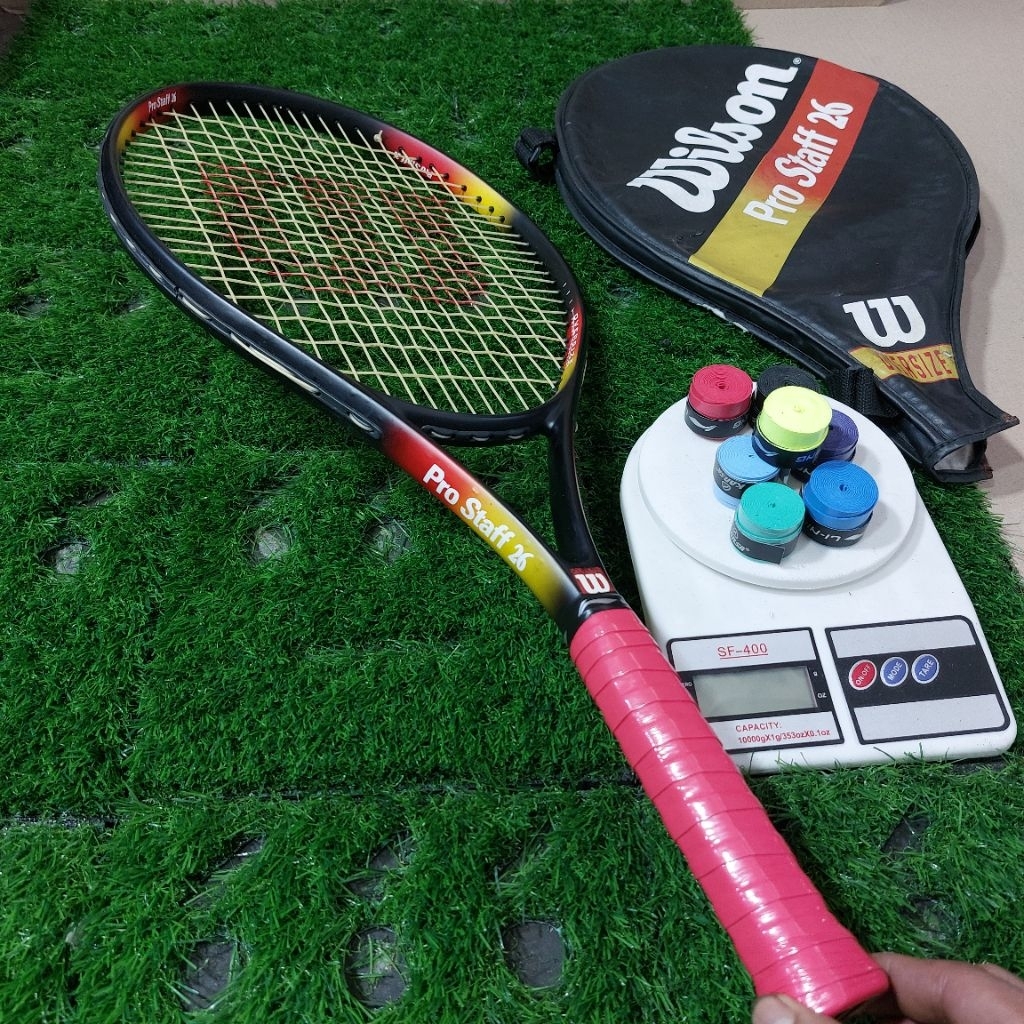 RAKET TENIS ORIGINAL WILSON PRO STAFF 26 BEKAS 271 GRAM