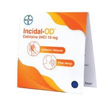 INCIDAL OD STRIP 4 TABLET